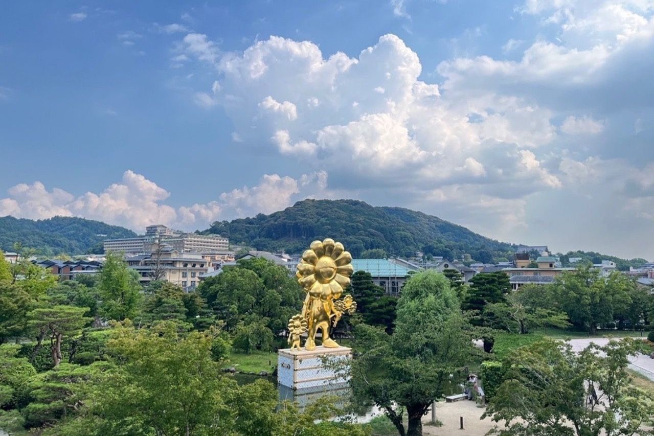 【左京区】京都市京セラ美術館　上から見る景色　いいよ〜！